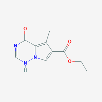 Picture of Ethyl 5-methyl-4-oxo-1,4-dihydropyrrolo[2,1-f][1,2,4]triazine-6-carboxylate