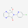 Picture of 6-(5-Chloropyridin-2-yl)-7-hydroxy-6,7-dihydro-5H-pyrrolo[3,4-b]pyrazin-5-one