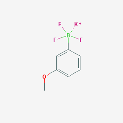 Picture of Potassium trifluoro(3-methoxyphenyl)borate