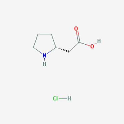 Picture of (R)-2-(Pyrrolidin-2-yl)acetic acid hydrochloride