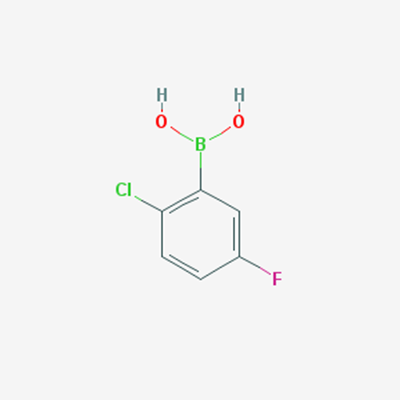 Picture of 2-Chloro-5-fluorobenzeneboronic acid