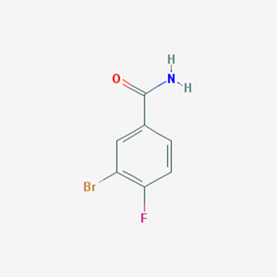 Picture of 3-Bromo-4-fluorobenzamide