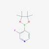 Picture of 3-Fluoro-4-(4,4,5,5-tetramethyl-1,3,2-dioxaborolan-2-yl)pyridine