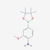 Picture of 2-Methoxy-4-(4,4,5,5-tetramethyl-1,3,2-dioxaborolan-2-yl)aniline