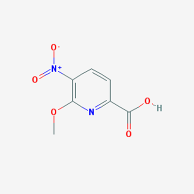 Picture of 6-Methoxy-5-nitropicolinic acid
