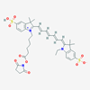 Picture of 2-(7-(1-(6-((2,5-Dioxopyrrolidin-1-yl)oxy)-6-oxohexyl)-3,3-dimethyl-5-sulfoindolin-2-ylidene)hepta-1,3,5-trien-1-yl)-1-ethyl-3,3-dimethyl-3H-indol-1-ium-5-sulfonate