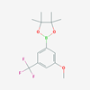 Picture of 2-(3-Methoxy-5-(trifluoromethyl)phenyl)-4,4,5,5-tetramethyl-1,3,2-dioxaborolane