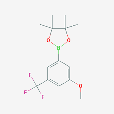 Picture of 2-(3-Methoxy-5-(trifluoromethyl)phenyl)-4,4,5,5-tetramethyl-1,3,2-dioxaborolane