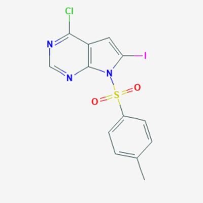 Picture of 4-Chloro-6-iodo-7-tosyl-7H-pyrrolo[2,3-d]pyrimidine