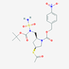 Picture of (2S,4S)-4-Nitrobenzyl 4-(acetylthio)-2-(((tert-butoxycarbonyl)(sulfamoyl)amino)methyl)pyrrolidine-1-carboxylate