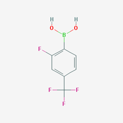 Picture of 2-Fluoro-4-(trifluoromethyl)phenylboronic acid