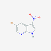 Picture of 5-Bromo-3-nitro-1H-pyrrolo[2,3-b]pyridine