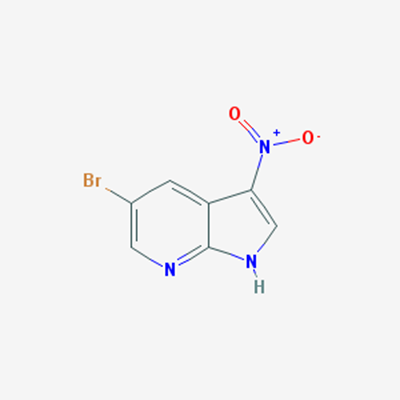 Picture of 5-Bromo-3-nitro-1H-pyrrolo[2,3-b]pyridine