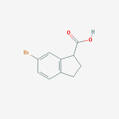 Picture of 6-Bromo-2,3-dihydro-1H-indene-1-carboxylic acid