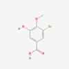 Picture of 3-Bromo-5-hydroxy-4-methoxybenzoic acid