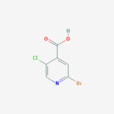 Picture of 2-Bromo-5-chloroisonicotinic acid