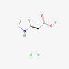 Picture of (S)-2-(Pyrrolidin-2-yl)acetic acid hydrochloride