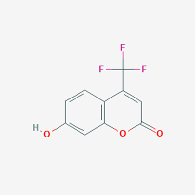 Picture of 7-Hydroxy-4-(trifluoromethyl)coumarin
