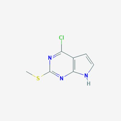 Picture of 4-Chloro-2-(methylthio)-7H-pyrrolo[2,3-d]pyrimidine