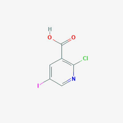 Picture of 2-Chloro-5-iodonicotinic acid