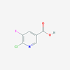 Picture of 6-Chloro-5-iodonicotinic acid