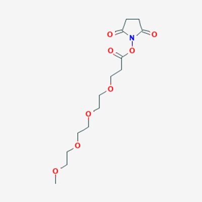 Picture of 2,5-Dioxopyrrolidin-1-yl 2,5,8,11-tetraoxatetradecan-14-oate