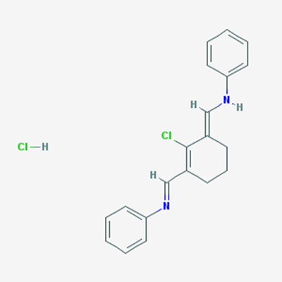 Picture of N-((2-Chloro-3-((phenylimino)methyl)cyclohex-2-en-1-ylidene)methyl)aniline hydrochloride