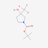 Picture of tert-Butyl 3-hydroxy-3-(trifluoromethyl)pyrrolidine-1-carboxylate