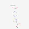 Picture of 2-(4-(tert-Butoxycarbonyl)piperazin-1-yl)thiazole-4-carboxylic acid