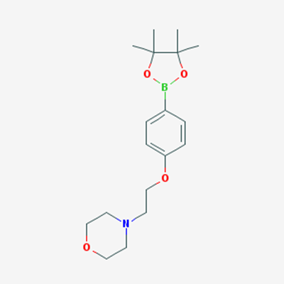 Picture of 4-(2-(4-(4,4,5,5-Tetramethyl-1,3,2-dioxaborolan-2-yl)phenoxy)ethyl)morpholine