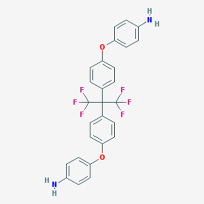 Picture of 4,4-(((Perfluoropropane-2,2-diyl)bis(4,1-phenylene))bis(oxy))dianiline