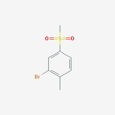Picture of 2-Bromo-1-methyl-4-(methylsulfonyl)benzene