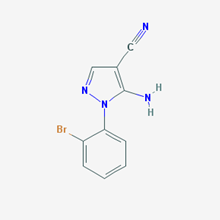 Picture of 5-Amino-1-(2-bromophenyl)-1H-pyrazole-4-carbonitrile