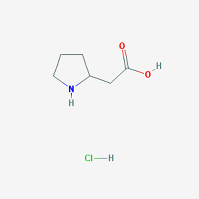 Picture of Pyrrolidin-2-yl-acetic acid hydrochloride