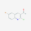 Picture of 6-Bromo-2-chloroquinoline-3-carbaldehyde