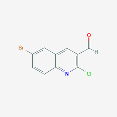 Picture of 6-Bromo-2-chloroquinoline-3-carbaldehyde