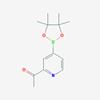Picture of 1-(4-(4,4,5,5-Tetramethyl-1,3,2-dioxaborolan-2-yl)pyridin-2-yl)ethanone