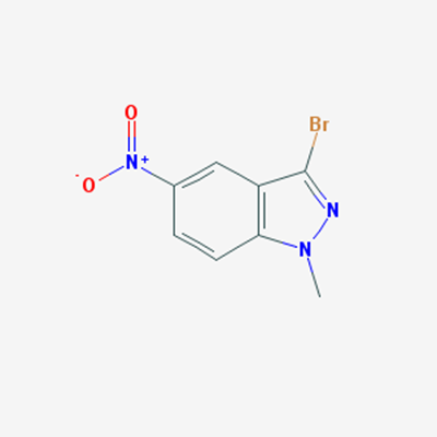 Picture of 3-Bromo-1-methyl-5-nitro-1H-indazole