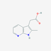 Picture of 2-(2-Methyl-1H-pyrrolo[2,3-b]pyridin-3-yl)acetic acid