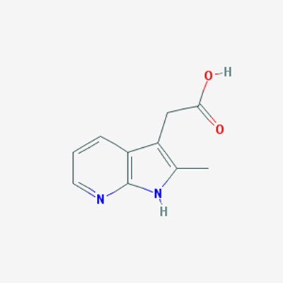 Picture of 2-(2-Methyl-1H-pyrrolo[2,3-b]pyridin-3-yl)acetic acid