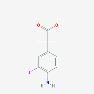Picture of Methyl 2-(4-amino-3-iodophenyl)-2-methylpropanoate