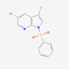 Picture of 5-Bromo-3-iodo-1-(phenylsulfonyl)-1H-pyrrolo[2,3-b]pyridine