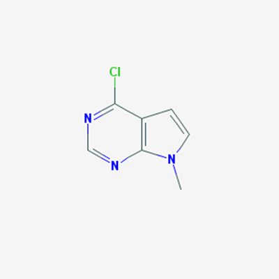 Picture of 4-Chloro-7-methyl-7H-pyrrolo[2,3-d]pyrimidine