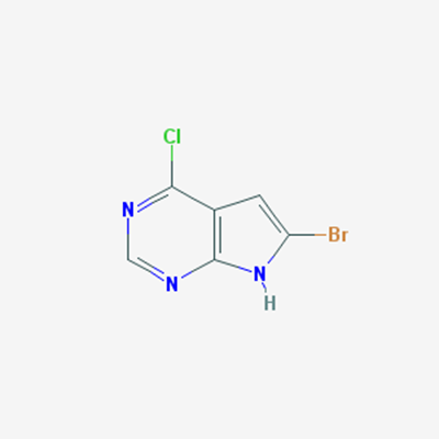 Picture of 6-Bromo-4-chloro-7H-pyrrolo[2,3-d]pyrimidine