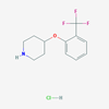 Picture of 4-(2-(Trifluoromethyl)phenoxy)piperidine hydrochloride