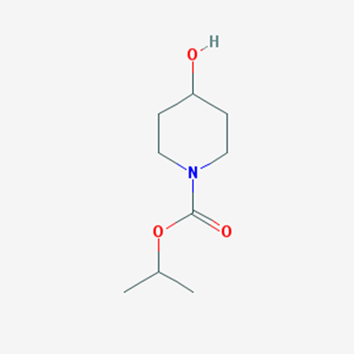Picture of Isopropyl 4-hydroxypiperidine-1-carboxylate