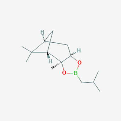 Picture of (3aS,4S,6S,7aR)-2-Isobutyl-3a,5,5-trimethylhexahydro-4,6-methanobenzo[d][1,3,2]dioxaborole