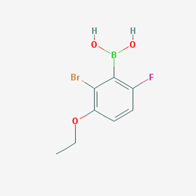 Picture of (2-Bromo-3-ethoxy-6-fluorophenyl)boronic acid