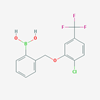 Picture of (2-((2-Chloro-5-(trifluoromethyl)phenoxy)methyl)phenyl)boronic acid