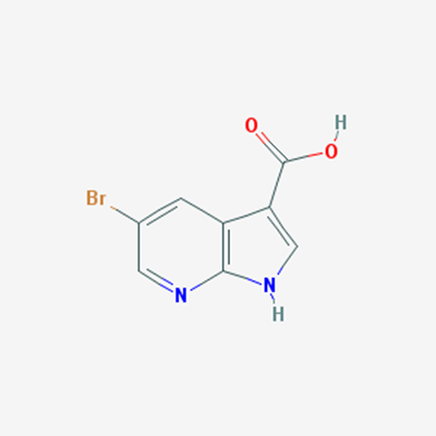 Picture of 5-Bromo-1H-pyrrolo[2,3-b]pyridine-3-carboxylic acid